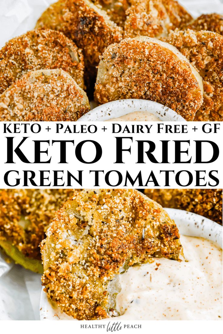 keto fried green tomatoes