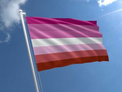 lesbian flag